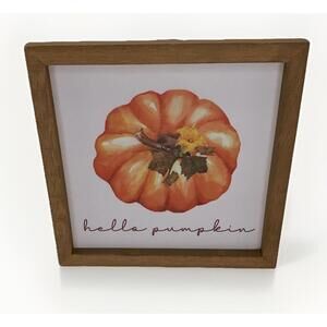 Ashland fall harvest wall decor Hello Pumpkin Country farm  autumn Thanksgiving